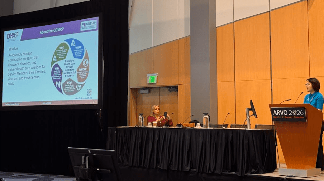 CDMRP Vision Research Program Session Highlights Military Vision ...